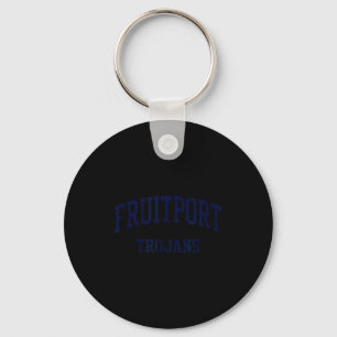 Fruitrt High School Hs Fruitrt Mi Vintage Srts  Schlüsselanhänger