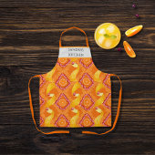 Fruits and Zest Orange Personalized Schürze