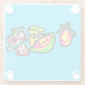 Fruits art fun  glasuntersetzer (Rückseite)