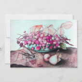 FRUITS DER SAISON 3,rosa blaues Schwarz Ankündigung (Vorderseite)