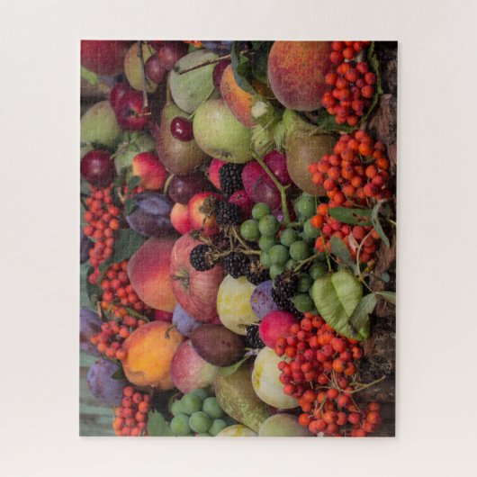 Fruits Graphic Background Puzzle (Vertikal)