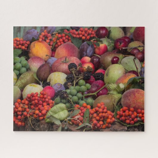 Fruits Graphic Background Puzzle (Horizontal)