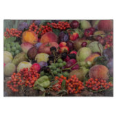 Fruits Graphic Background Schneidebrett (Vorderseite)