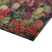 Fruits Graphic Background Schneidebrett (Ecke)