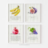 Fruits mentioned in the Quran 5x7 Print Set