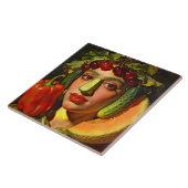 Fruits of Expression – A Surreal Portrait Fliese (Seite)