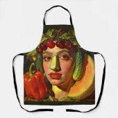 Fruits of Expression – A Surreal Portrait Schürze (Vorderseite)