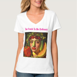 Fruits of Expression – A Surreal Portrait T-Shirt