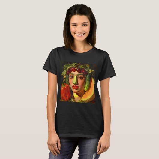 Fruits of Expression – A Surreal Portrait T-Shirt (Vorne ganz)