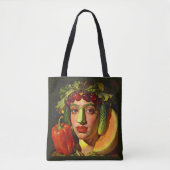 Fruits of Expression – A Surreal Portrait Tasche (Vorderseite)