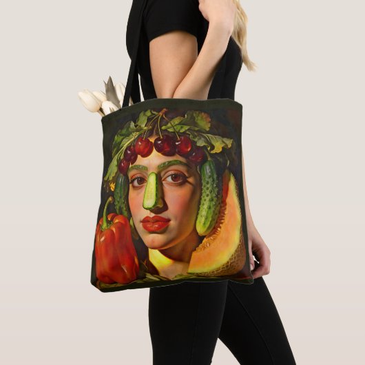 Fruits of Expression – A Surreal Portrait Tasche (Von Nahem)