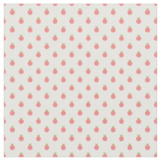 Fruits Polka Dots Stoff (Nahaufnahme)