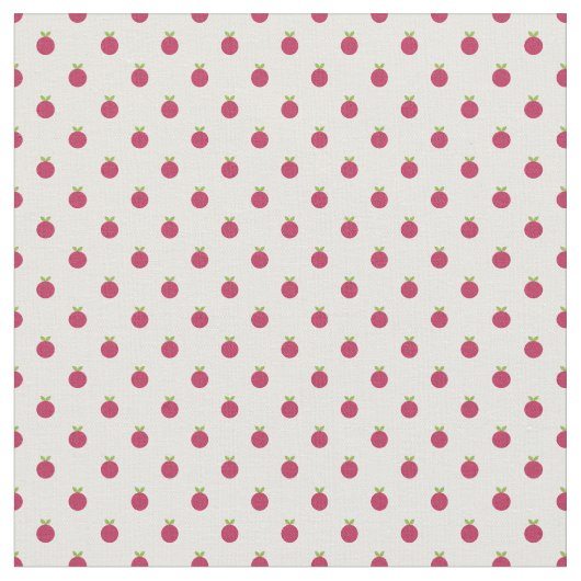 Fruits Polka Dots Stoff (Nahaufnahme)
