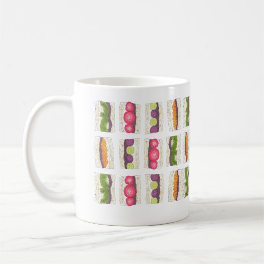 Fruits Sandwiches Kaffeetasse (Links)