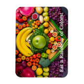 Fruits Vegetables Healthy Food Nutrition Reminder Magnet (Vertikal)