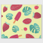 Fruitsicle-Geschenkpapier Geschenkpapier (Flach)