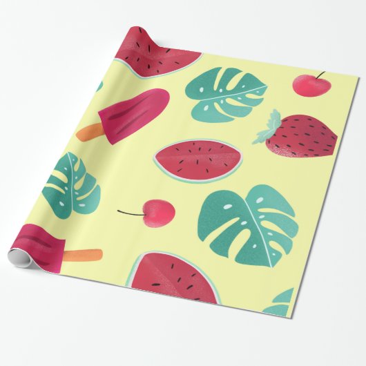 Fruitsisverpackungspapier Geschenkpapier (Ungerollt)