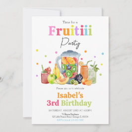 Fruitti Birthday Einladung