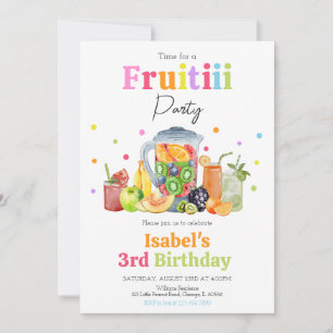 Fruitti Birthday Einladung