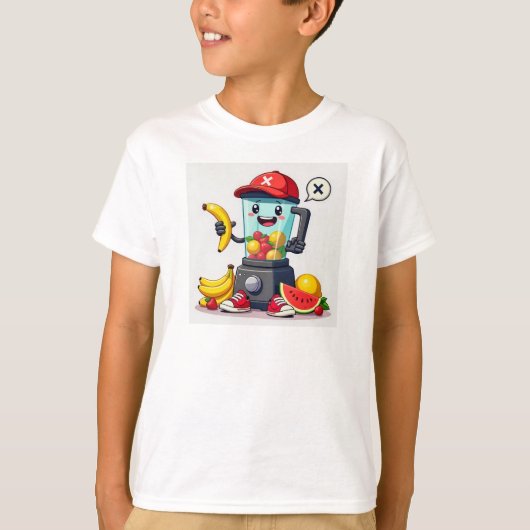 Fruity Fun Blender Buddy T-Shirt (Vorderseite)