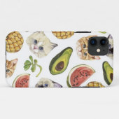 Fruity Kitty und Avocado iPhone 5/5S, selten dort Case-Mate iPhone Hülle (Rückseite (Horizontal))