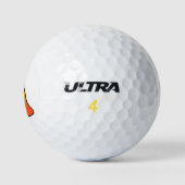 Fruity Mango Golf Balls Golfball (Logo)