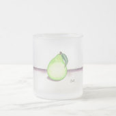 FRUITY PEAR Tasse (mattiertes Glas) (Mittel)