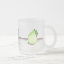 FRUITY PEAR Tasse (mattiertes Glas)