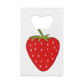 Fruity Strawberry Geldbeutel Flaschenöffner (Rückseite)
