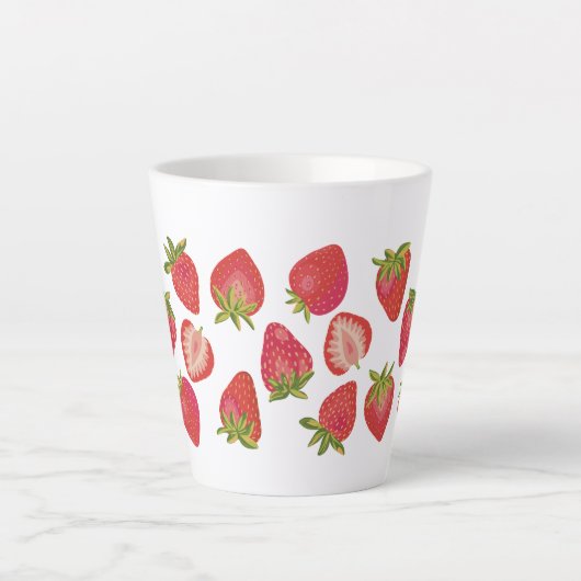 Fruity Strawberry Milchtasse (Vorderseite)