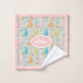 Fruity Tiki Beverages Badhandtuch Set (Waschlappen)