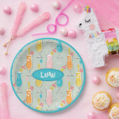 Fruity Tiki Beverages Pappteller (Party)