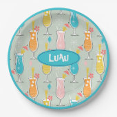 Fruity Tiki Beverages Pappteller (Vorderseite)