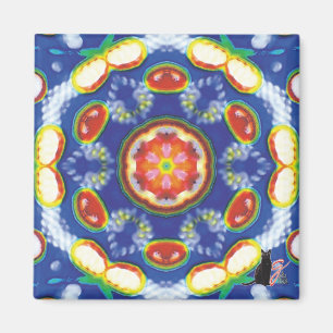 Fruity Tooty Kaleidoskop-Magnet Magnet