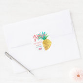 Fruity Tropical Vielen Dank Stickers Ananas (Umschlag)