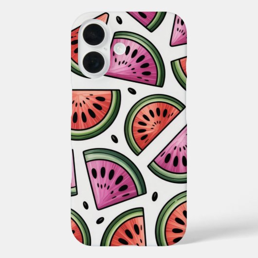 Fruity Vibes Watermelon Case-Mate iPhone Hülle (Rückseite)