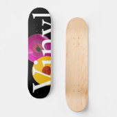 Fruity Vinyl Buch Skateboard (Vorderseite)