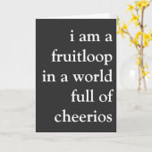 Fruityloop Karte (Gelbe Blume)