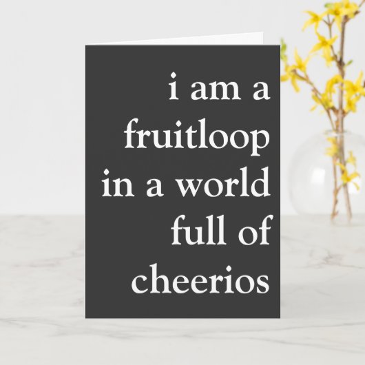 Fruityloop Karte (Gelbe Blume)