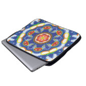 FruityTooty Kaleidoscope Laptop-Sieb Laptopschutzhülle (Vorne Knopf)