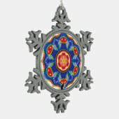 FruityTooty Kaleidoskop Snowflake Ornament (Links)