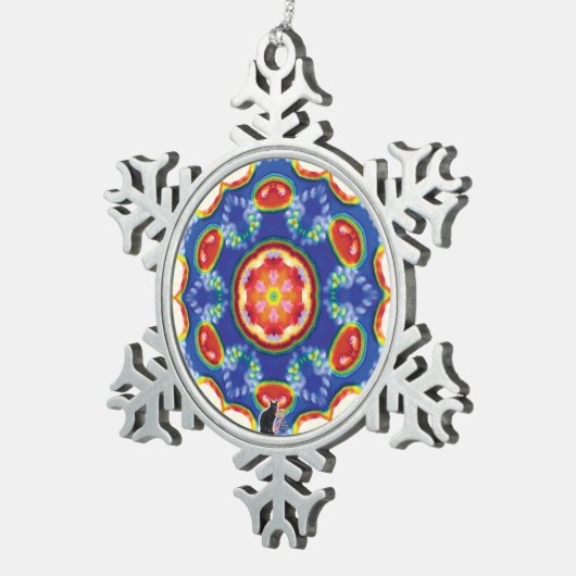 FruityTooty Kaleidoskop Snowflake Ornament (Rechts)