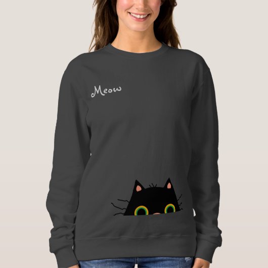 Frumpy Cat Sweatshirt (Vorderseite)