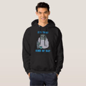 Frumpy Cat with Not So Cute Kitten It's That Kind Hoodie (Vorne ganz)