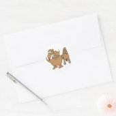 Frumpy Hogs Sticker (Umschlag)