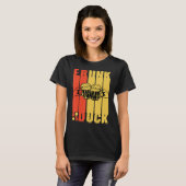 Frunk als Duck Sarcastic Drink Party T-Shirt (Vorne ganz)