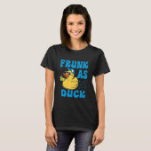 Frunk As Duck Rubber Duck Drinking Meme Humor 7 T-Shirt (Vorne ganz)
