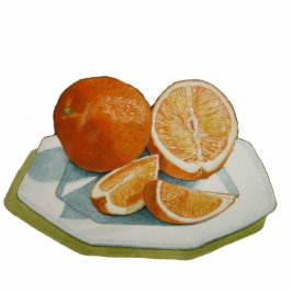 Frustill life oranges Skulptur Magnet Fotoskulptur Magnet
