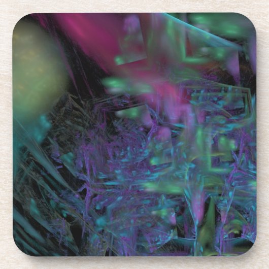 Frustration in Farbe Getränkeuntersetzer (Vorderseite)