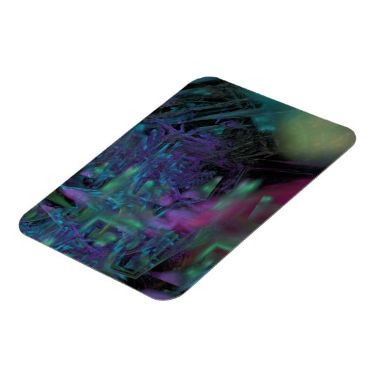 Frustration in Farbe Magnet (Linke Seite)